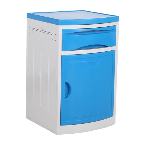in-505 High Quality ABS Plastic Table Hospital Equipment Bedside Locker Cabinet